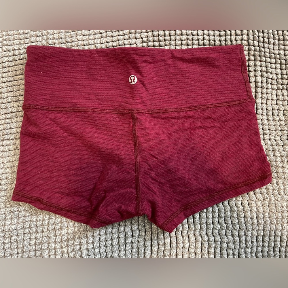 Lululemon shorts more like maroon color
